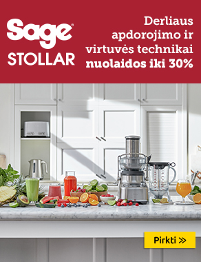 Sage & Stollar virtuvės reikmenims nuolaida iki 30%