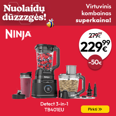 NINJA virtuvinis kombainas Ninja Detect 3-in-1 superkaina (CLEARANCE UMBRELLA) TB401EU