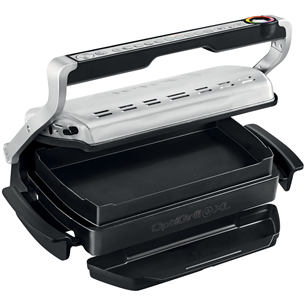 Tefal Optigrill+ + Snacking and baking XL, 2000 W, black/inox - Electric grill + baking accessory Item - GC724D12