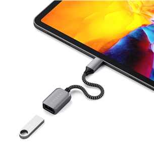 Satechi, USB A 3.0-USB C, серый - Адаптер Товар - ST-UCATCM