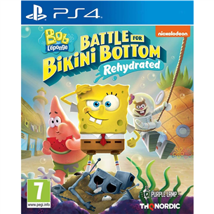 PS4 game Spongebob: Battle for Bikini Bottom Rehydrated Item - 9120080074539