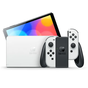 Žaidimų konsolė Nintendo Switch OLED, White Prekė - 045496453435