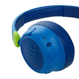 Vaikiškos ausinės JBL JR 460NC, Belaidės, mėlynos Prekė - JBLJR460NCBLU