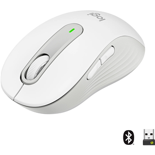 Pelė Logitech Signature M650, Belaidė, Balta Prekė - 910-006255 910-006255