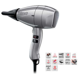 Valera Swiss Nano 9600, 2100 W, grey - Hair dryer Item - SN9600RC SN9600RC