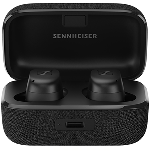 Ausinės Sennheiser Momentum True Wireless 3, Belaidės, Black 509180