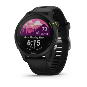 Išmanusis laikrodis Garmin Forerunner 255 Music, juodas 010-02641-30