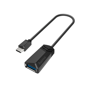 Hama USB-C plug > USB-A  3.1 socket, 0,15 м, черный - Адаптер Товар - 00200312 00200312