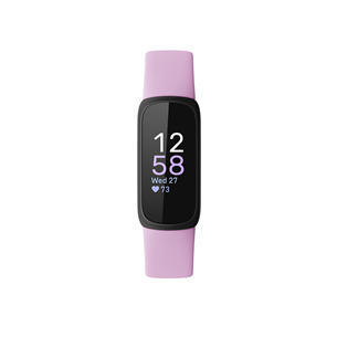 Išmanioji apyrankė Fitbit Inspire 3, Black/Lilac Prekė - FB424BKLV
