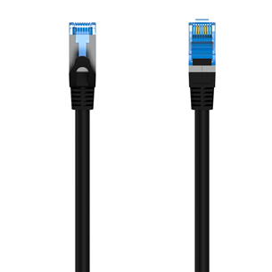 Hama Network Cable, CAT-6a, 10 Gbit/s, S/FTP shielded, 10 m, black - Ethernet cable Item - 00300009 00300009