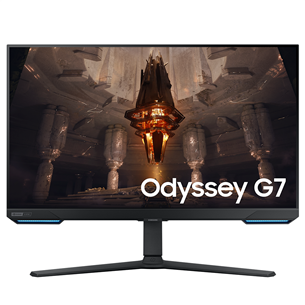 Monitorius Samsung Odyssey G7, 32'', 3840х2160 4K, 144 Hz, LED IPS, 1 ms Prekė - LS32BG700EUXEN