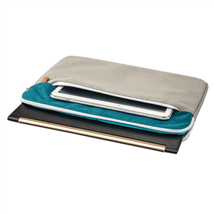 Hama Florence, 13.3'', beige/blue - Notebook Sleeve Item - 00217119