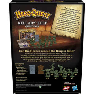 Avalon Hill HeroQuest: Kellar's Keep - Дополнение к настольной игре Товар - 5010993938063