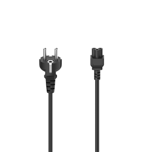 Hama power cord, 3-pin, black - Power cable Item - 00200735 00200735