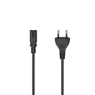 Hama power cord, 2-pin, black - Power cable Item - 00200777 00200777