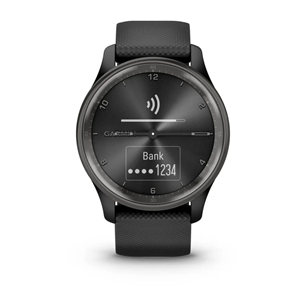 Garmin Vivomove Trend, черный - Спортивные смарт-часы Товар - 010-02665-00