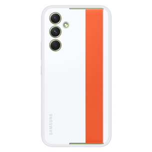 Dėklas Samsung Silicone Haze Grip Case, Galaxy A54, white Prekė - EF-XA546CWEGWW