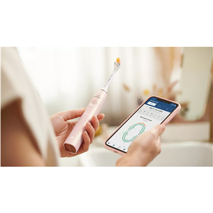 Philips Sonicare 9900 Prestige SenseIQ, розовый - Электрическая зубная щетка + футляр Товар - HX9992/31