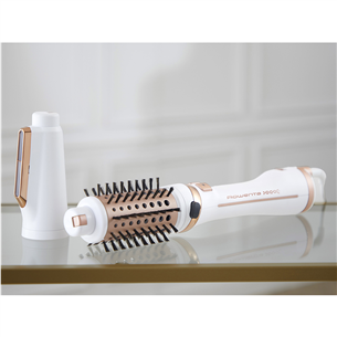 Rowenta Brush Activ’ Ultimate Care, white - Rotating Hot Air Brush Item - CF9720