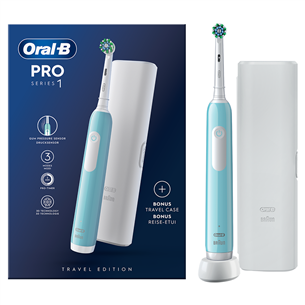 Braun Oral-B Pro Seeria 1, голубой - Электрическая зубная щетка Товар - PROSERIES1BLUE PROSERIES1BLUE