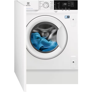 Electrolux 700 SteamCare, 7 kg, gylis 54 cm, 1400 rpm - Įmontuojama skalbimo mašina EWN7F447WI