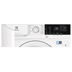 Electrolux 700 SteamCare, 7 kg, gylis 54 cm, 1400 rpm - Įmontuojama skalbimo mašina