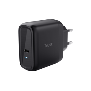 Adapteris Trust Maxo, 65W, USB-C, black Prekė - 24817 24817