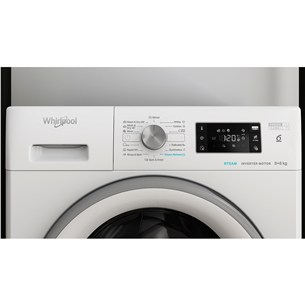 Whirlpool, 9 kg / 6 kg, depth 54 cm, 1400 rpm - Washer-Dryer Combo Item - FFWDB964369SVEE