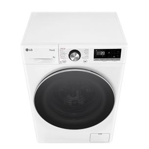 LG, TurboWash, 8 kg, gylis 47,5 cm, 1200 rpm - Skalbimo mašina Prekė - F2WR708S3W.ABWQPMR