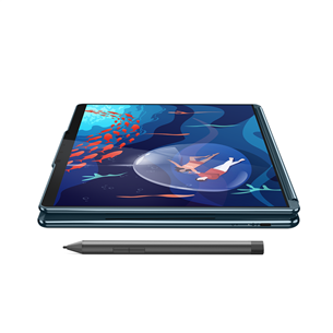 Lenovo Yoga Book 9 13IRU8, 13,3'', 2.8K, OLED, jutiklinis ekranas, i7, 16 GB, 1 TB, SWE, mėlynas - Nešiojamas kompiuteris Prekė - 82YQ002SMX