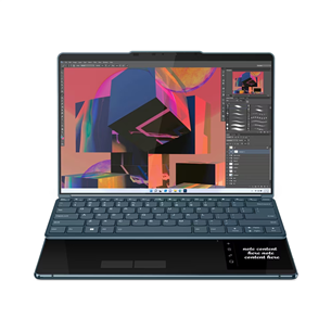 Lenovo Yoga Book 9 13IRU8, 13,3'', 2.8K, OLED, jutiklinis ekranas, i7, 16 GB, 1 TB, SWE, mėlynas - Nešiojamas kompiuteris Prekė - 82YQ002SMX