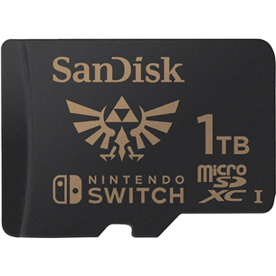 SanDisk microSDXC card for Nintendo Switch, 1 TB - Atminties kortelė Prekė-SDSQXAO-1T00-GN6ZN SDSQXAO-1T00-GN6ZN