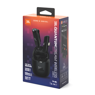 Belaidis mikrofonas JBL Quantum Stream Wireless USB-C, juodas   Prekė-JBLSTRMWLUSBCBLK