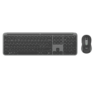 Logitech Signature Slim Combo MK950, US, juoda - Klaviatūra ir pelė Prekė - 920-012490 920-012490