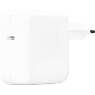 Apple USB-C Power Adapter, 30 W, baltas - Adapteris Prekė - MW2G3ZM/A MW2G3ZM/A