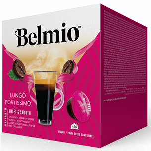 Belmio Lungo Fortissimo, 16 vnt. - Kavos kapsulės Prekė - BLIO80002 BLIO80002