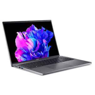 Acer Swift Go 16, 16'', 3.2K, OLED, i7, 16 GB, 1 TB, pilkas, ENG - Nešiojamas kompiuteris Prekė - NX.KFSEL.003