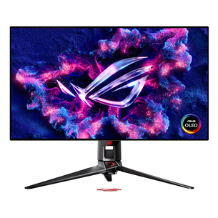 Monitorius Asus ROG Swift OLED PG32UCDP, 32 colių, 4K UHD, OLED, 240 Hz, juodas Prekė – PG32UCDP PG32UCDP