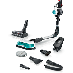 Belaidis dulkių siurblys Bosch Unlimited 7 ProHygienic Aqua, 2in1, juoda/balta Prekė – BCS71HYG4 BCS71HYG4