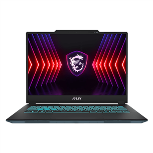 Nešiojamas kompiuteris MSI Cyborg 14 A13V, 14'', 144 Hz, WUXGA, i7, 16 GB, 512 GB, RTX 4060, juodas   Prekė-CYBORG14-A13VF-014NL CYBORG14-A13VF-014NL