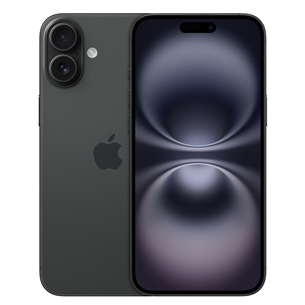 Išmanusis telefonas Apple iPhone 16 Plus, 128 GB, black  Prekė-MXVU3HX/A MXVU3HX/A