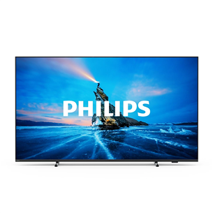 Philips 8709, 55", Ultra HD, MiniLED, pilkas - Televizorius 55PML8709/12