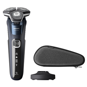 Philips Shaver Series 5000 Wet & Dry, juoda/mėlyna – Barzdaskutė PR000126836