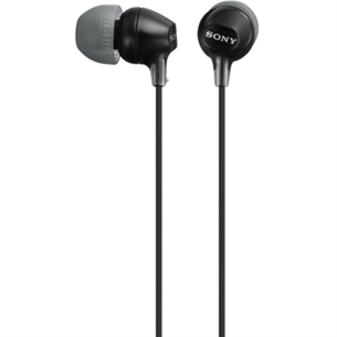 Sony EX15LP, black - In-ear Headphones Item - MDREX15LPB.AE MDREX15LPB.AE