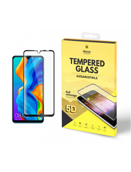 MOCCO FULL GLUE 5DSIGNATURE EDITIONTEMPERED GLASS FULLCOVERAGE WITH FRAMEHUAWEI P30 BLACK