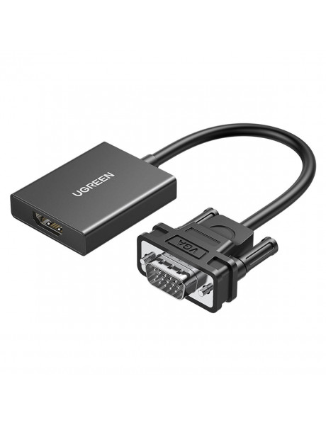 Keitiklis VGA - HDMI (reikalingas papildomas maitinimas per USB-C) CM513 UGREEN