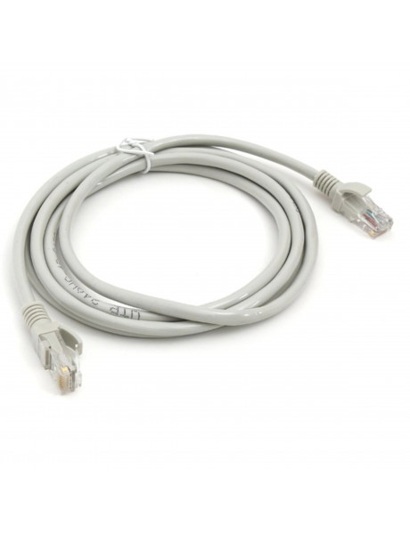  Tinklo kabelis Omega LAN Cable / 5e cat / RJ45 / 1m / Grey 