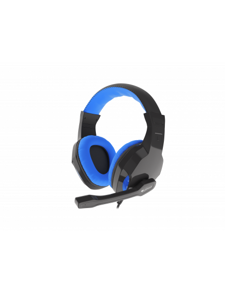 AUSINĖS Genesis Gaming Headset, 3.5 mm, ARGON 100, Blue/Black, Built-inmicrophone
