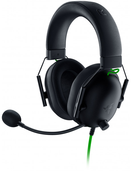 ŽAIDIMŲ AUSINĖS Razer Esports Headset BlackShark V2 X Wired, Over-ear,Microphone, Black, 3.5 mm, Noi