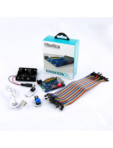 ROBOTIKOS PRADMENŲ RINKINYS EBOTICS Maker Kit Control ASSEKSX00007BL